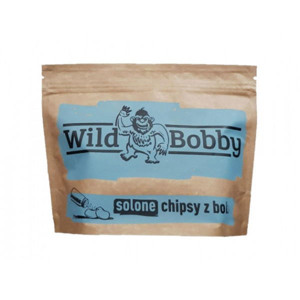 Chipsy z bobu Wild Bobby 100 g solone