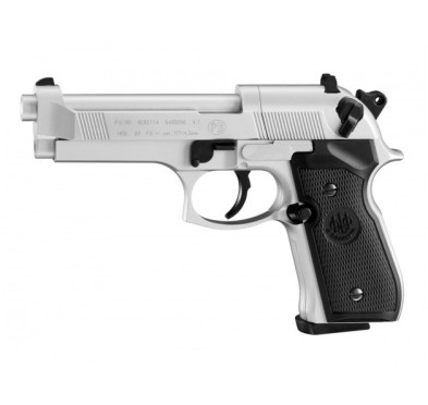 Pistolet wiatrówka Beretta M92 FS nikiel 4,5 mm Diabolo CO2