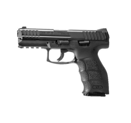 Pistolet wiatrówka H&K Heckler&Koch VP9 blowback czarny 4,5 mm BB CO2