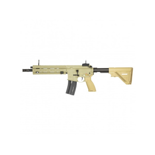 Replika karabinek ASG H&K Heckler&Koch HK416 A5 Sportsline 6 mm full-auto piaskowy