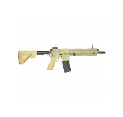 Replika karabinek ASG H&K Heckler&Koch HK416 A5 Sportsline 6 mm full-auto piaskowy