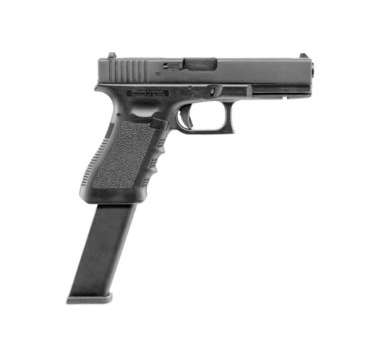 Replika pistolet ASG Glock 18C gen 3. 6 mm gas