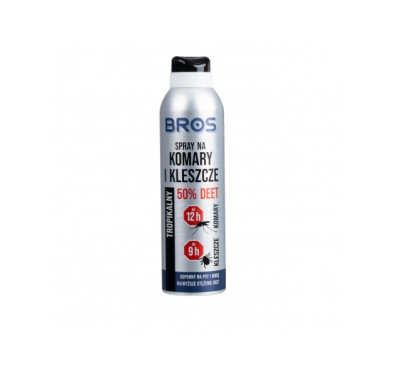 Spray Bros na komary i kleszcze Deet 180 ml