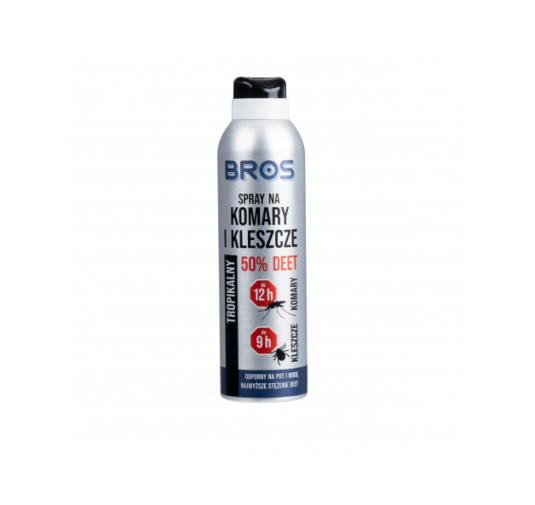 Spray Bros na komary i kleszcze Deet 180 ml