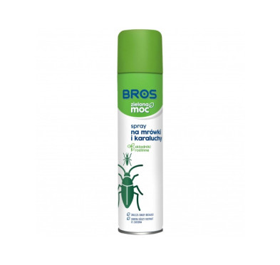 Spray Bros na mrówki i karaluchy 300 ml zielona moc