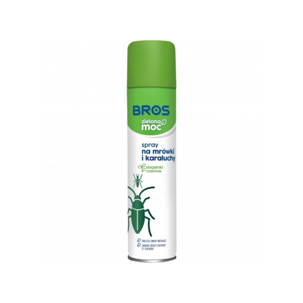 Spray Bros na mrówki i karaluchy 300 ml zielona moc