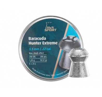 Śrut diabolo H&N Baracuda Hunter Extreme 5,5mm 200 szt.