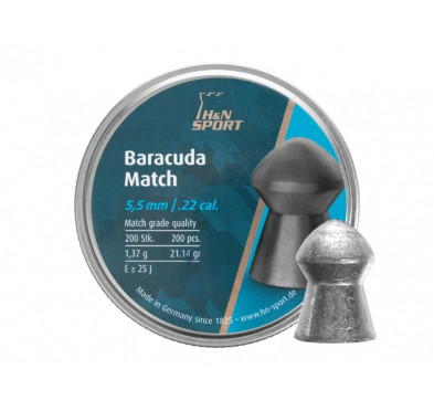 Śrut diabolo H&N Baracuda Match 5,51 mm 200 szt.