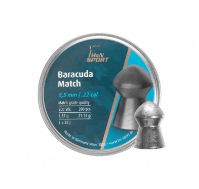 Śrut diabolo H&N Baracuda Match 5,52 mm 200 szt.