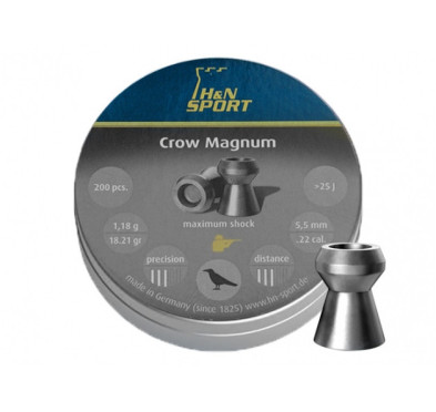 Śrut diabolo H&N Crow Magnum 5,5 mm 200 szt.