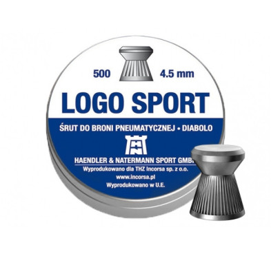 Śrut diabolo H&N Logo Sport 4,5 mm 500 szt.