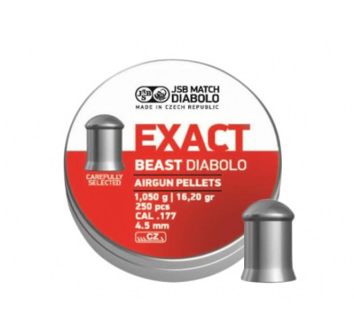 Śrut diabolo JSB Exact Beast 4,52/250

