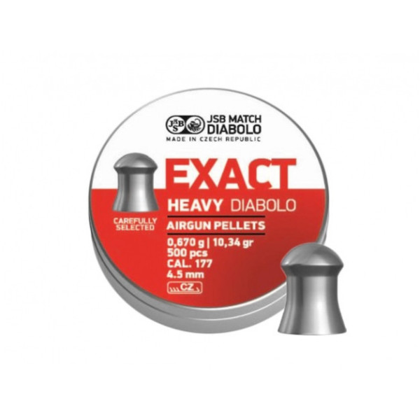 Śrut diabolo JSB Exact Heavy 4,52/500
