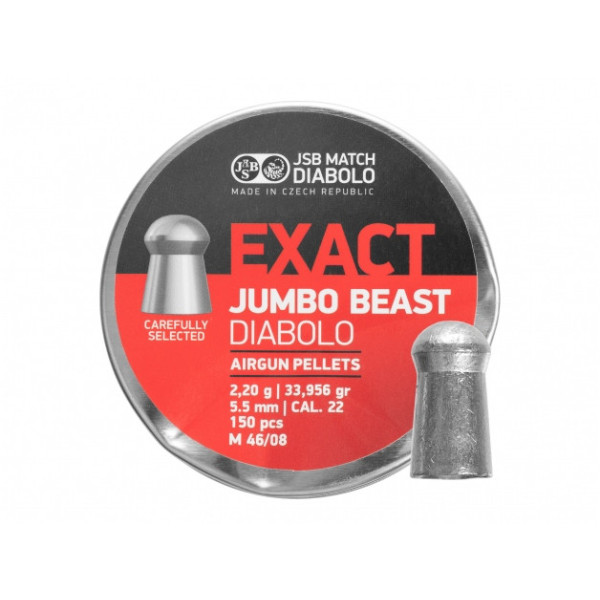 Śrut diabolo JSB Exact Jambo Beast 5,52/150

