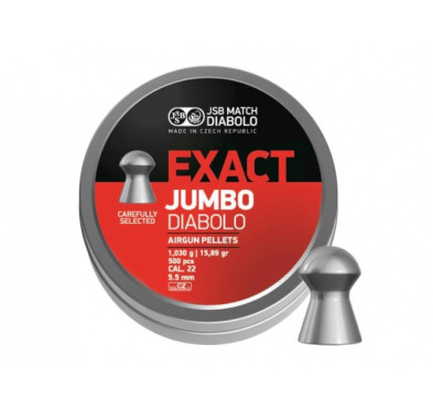 Śrut diabolo JSB Exact Jumbo 5,51 mm 500 szt.
