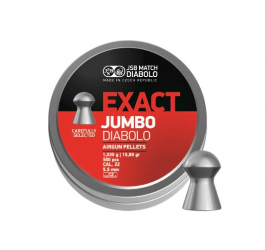 Śrut diabolo JSB Exact Jumbo 5,51 mm 500 szt.
