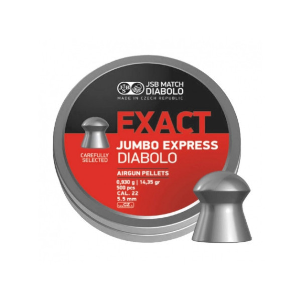 Śrut diabolo JSB Exact Jumbo Express 5,52 mm 250 szt.

