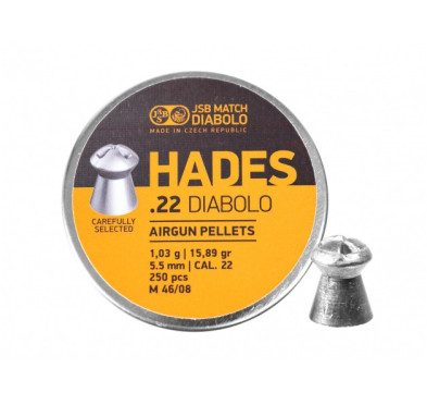 Śrut diabolo JSB Hades 5,5 mm 250 szt.

