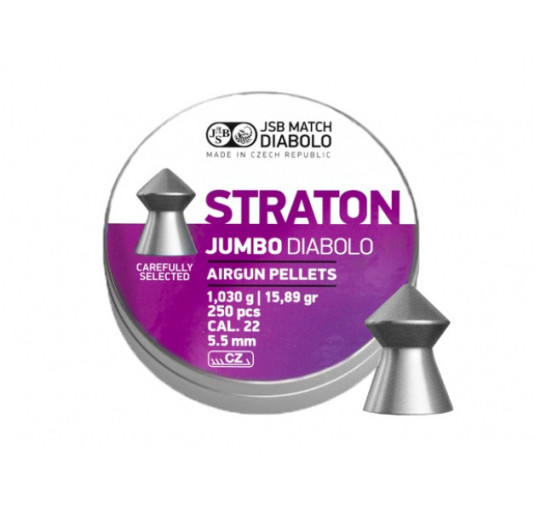 Śrut diabolo JSB Jumbo Straton 5,50 mm 250 szt.
