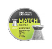 Śrut diabolo JSB Match Light 4,50 mm 500 szt. 0,500 g / 7,72 g