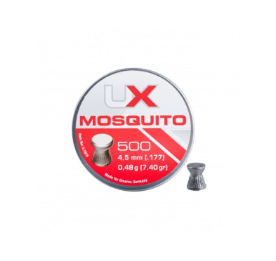 Śrut diabolo Umarex Mosquito Ribbed 4,5 mm 500 szt.