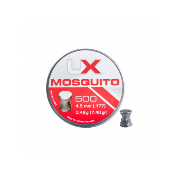 Śrut diabolo Umarex Mosquito Ribbed 4,5 mm 500 szt.