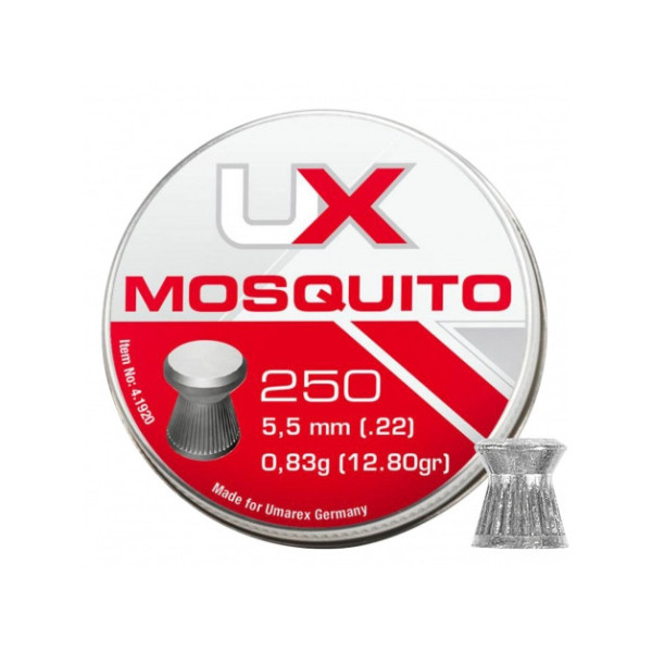 Śrut diabolo Umarex Mosquito Ribbed 5,5/250