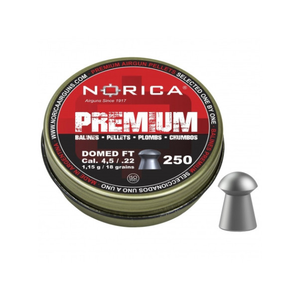 Śrut Norica Domed Premium FT 4,5 mm 500 szt.