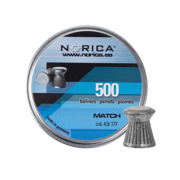 Śrut Norica Match 4,5 mm 500 szt.