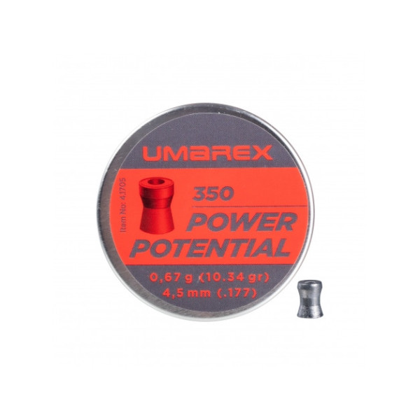 Śrut Umarex Power Potential 4,5 mm 350 szt.