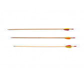 Strzała Poe Lang drewniana 24" drewniana grot tarczowy gładki