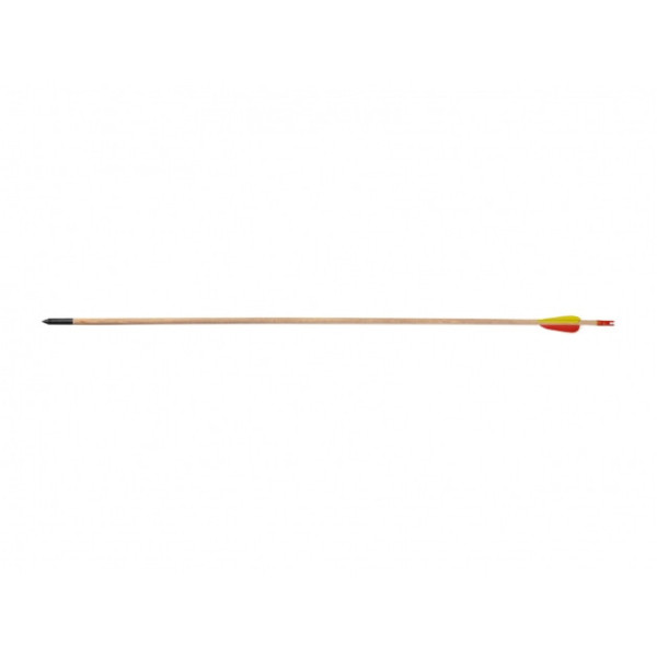 Strzała Poe Lang drewniana 29" grot tarczowy ostry