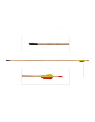 Strzała Poe Lang drewniana 29" - idealna jakość, precyzyjny cel!