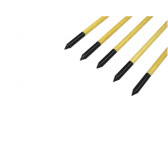 Strzała Poe Lang drewniana 29" grot tarczowy ostry