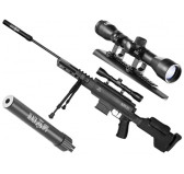 Wiatrówka Black Ops Sniper 5,5 mm z lunetą 4x32