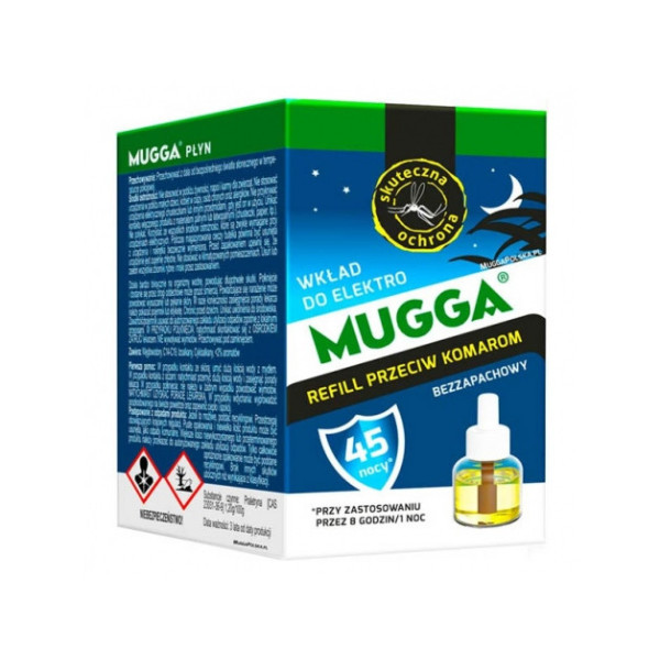 Wkład do elektrofumigatora Mugga 45 nocy 35ml