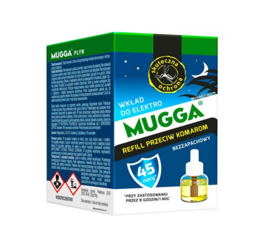 Wkład do elektrofumigatora Mugga 45 nocy 35ml