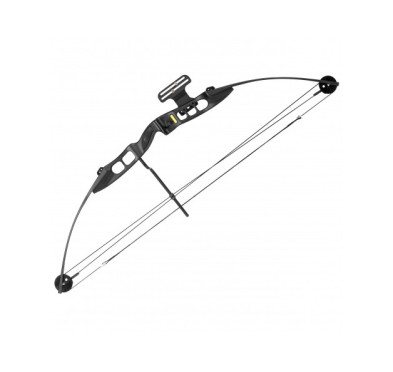 Łuk bloczkowy dla dorosłych Poe Lang Cobra Protex 55 lb 40,2" czarny