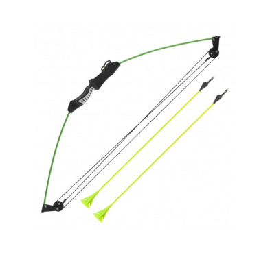 Łuk bloczkowy NXG CB Cadet4 Set 15 lbs młodzieżowy, zielony