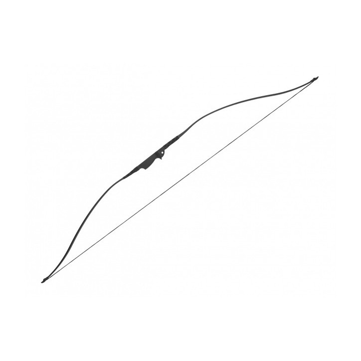 Łuk rekreacyjny dla dorosłych i młodzieży Poe Lang Robin Hood 30-35 lb 59,25" czarny - klasyczne łuki dla prawo- i leworęcznych