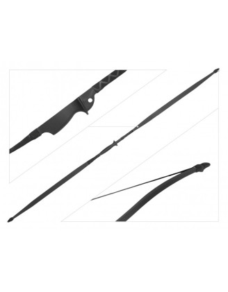 Łuk rekreacyjny dla dorosłych i młodzieży Poe Lang Robin Hood 30-35 lb 59,25" czarny - klasyczne łuki dla prawo- i leworęcznych