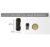 Dyktafon szpiegowski podsłuch dyskretny MKX mini 8GB 15h Dyktafon szpiegowski podsłuch dyskretny MKX mini 8GB 15h