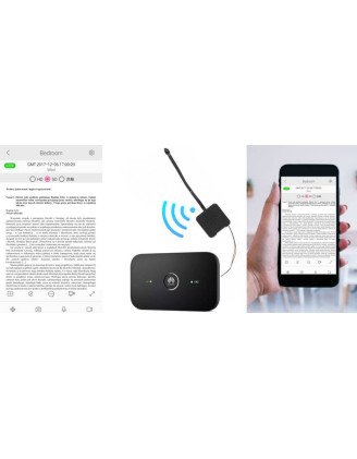 Mini kamera na egzamin do tekstu Wi-Fi M8 EG - bezprzewodowy podgląd online (60 characters)