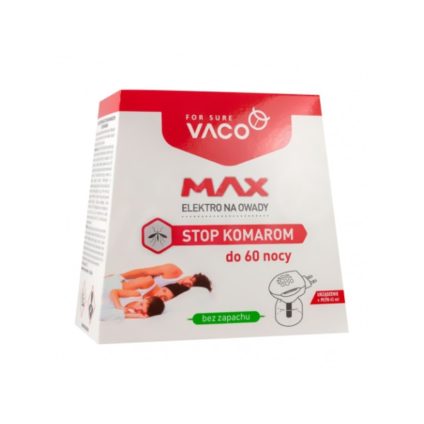 Elektro Max Vaco owadobójczy + płyn 45 ml