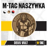 M-Tac naszywka Deus Vult 3D PVC Coyote 