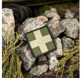 M-Tac naszywka Medic Cross Square PVC Olive 