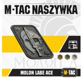 M-Tac naszywka Molon Labe Ace 3D PVC 