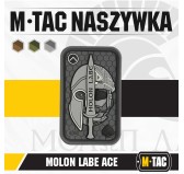 M-Tac naszywka Molon Labe Ace 3D PVC 