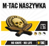 M-Tac naszywka No Knife - No Life 3D PVC 