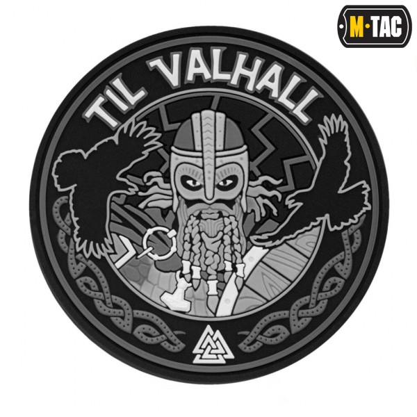 M-Tac naszywka Til Valhall PVC Grey/Black 